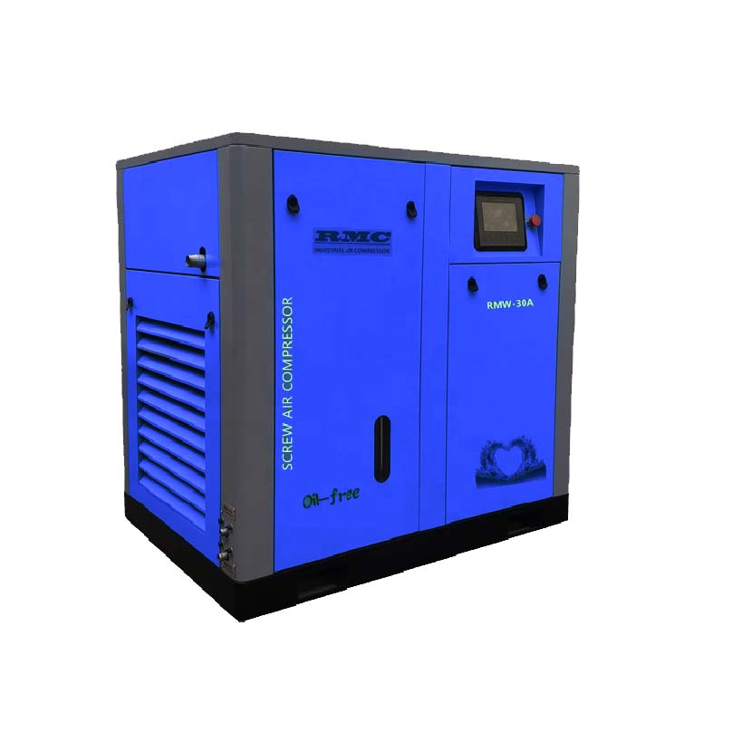 Oil-free screw air compressor